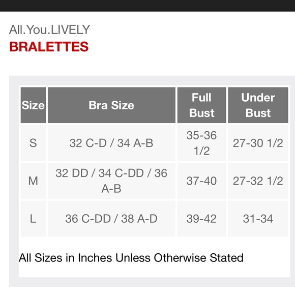 All.You. LIVELY Women's Longline Lace Bralette - Flowering Ginger - Picture 4 of 4